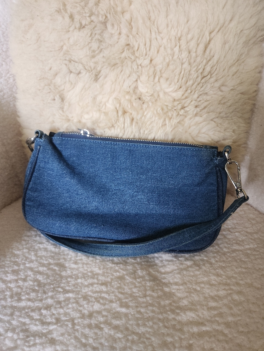Zara | Denim Shoulder Bag
